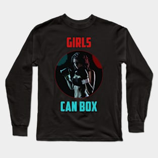 Girls can box Long Sleeve T-Shirt